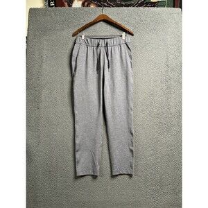 Lululemon Women’s Smooth Fit Pull-On High-Rise Cropped Pants Size 6 Drawstrings